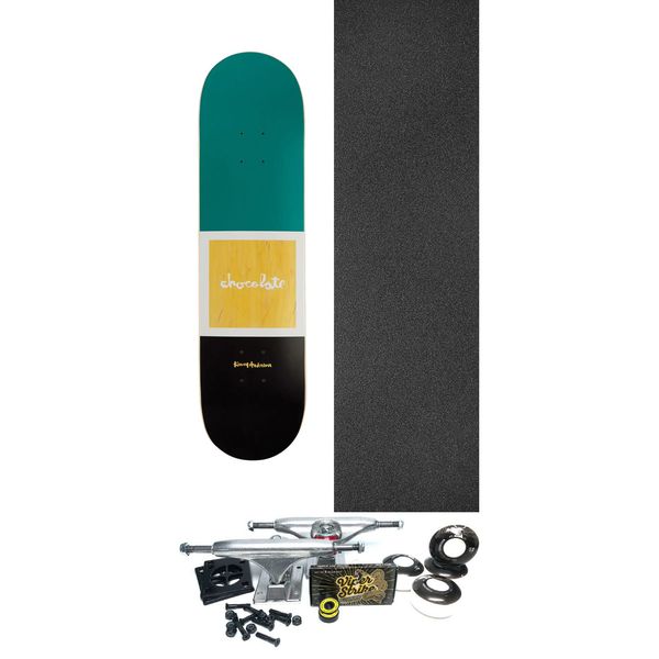Chocolate Skateboards Kenny Anderson OG Square WR45D4 Skateboard Deck - 8" x 31.875" - Complete Skateboard Bundle
